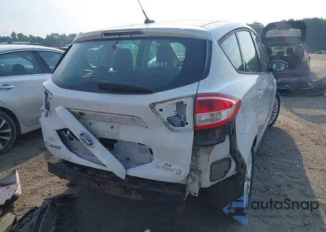 2017 Ford C-Max Hybrid Se из США, поврежденный, VIN 1FADP5AU5HL103362